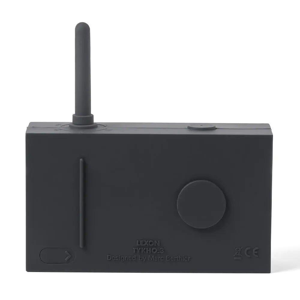 Lexon Thykho 3 Fm Radio & Bluetooth Speaker - Grey Lexon