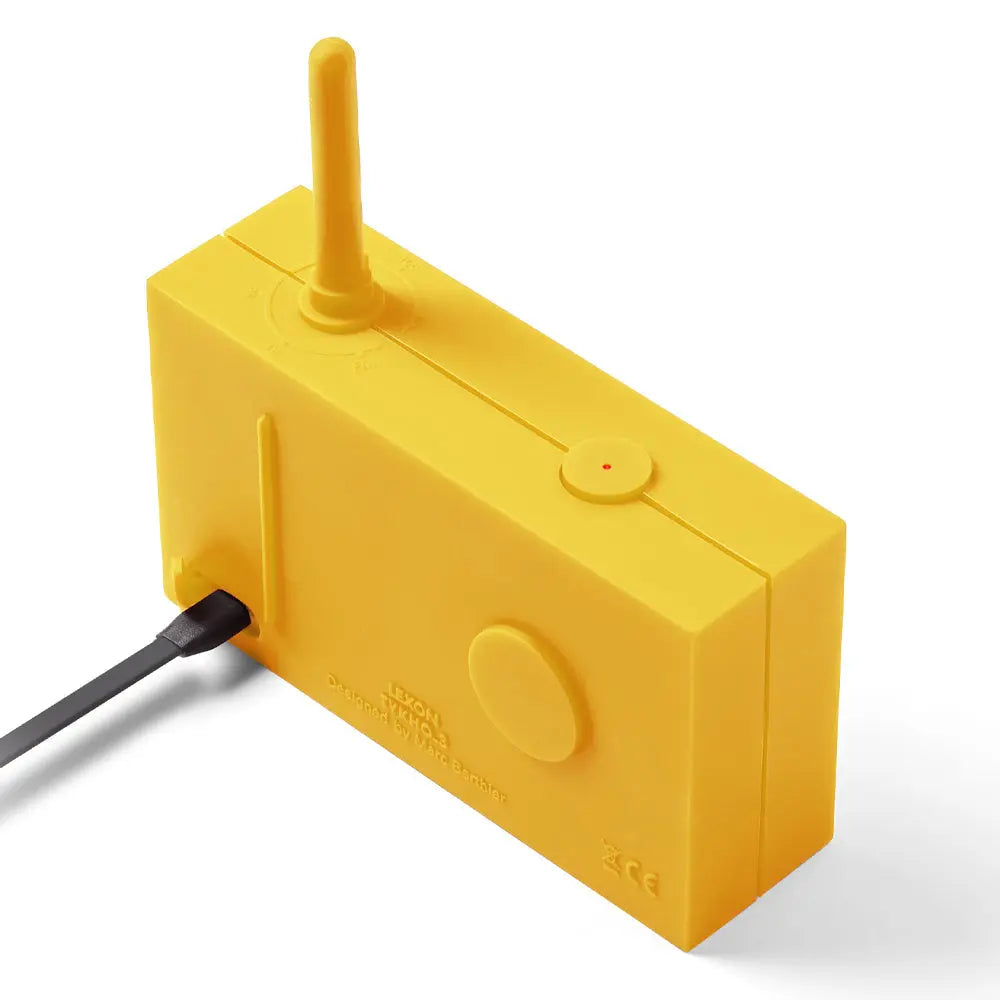 Lexon Thykho 3 Fm Radio & Bluetooth Speaker - Yellow Lexon