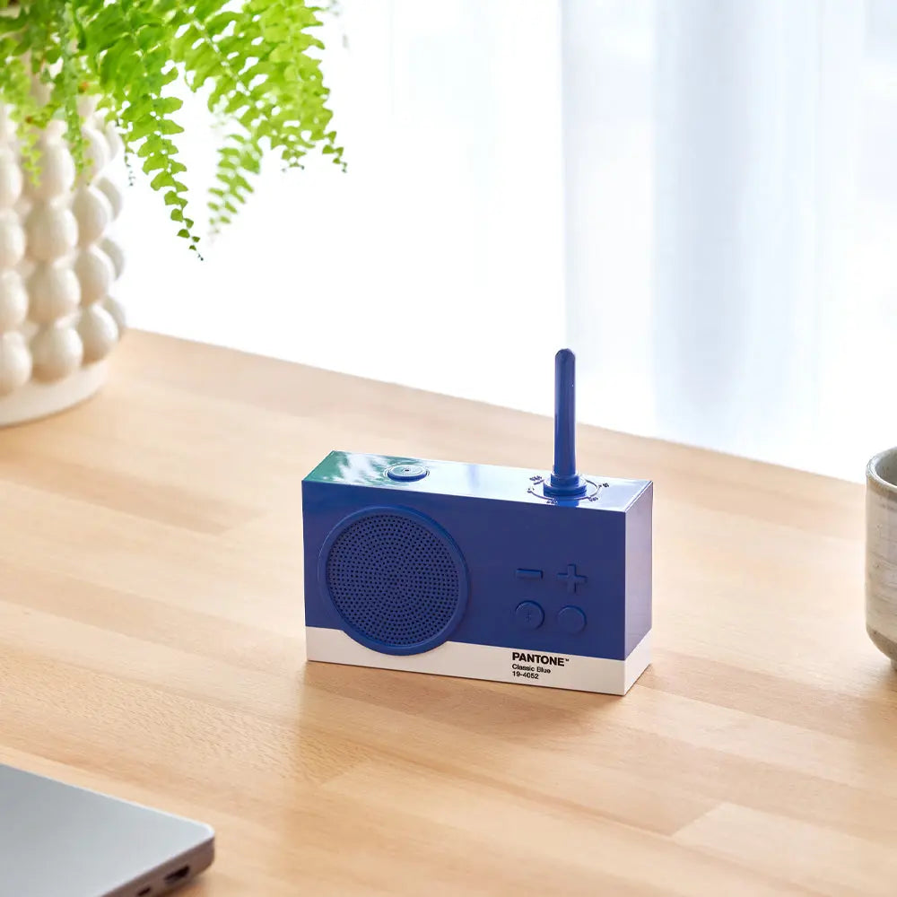 Lexon Thykho 3 Fm Radio & Bluetooth Speaker PANTONE - Classic Blue Lexon