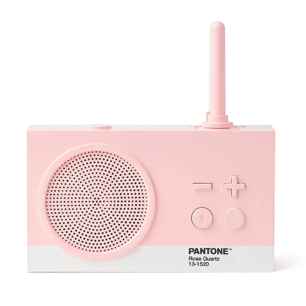 Lexon Thykho 3 Fm Radio & Bluetooth Speaker PANTONE - Rose Pink Lexon