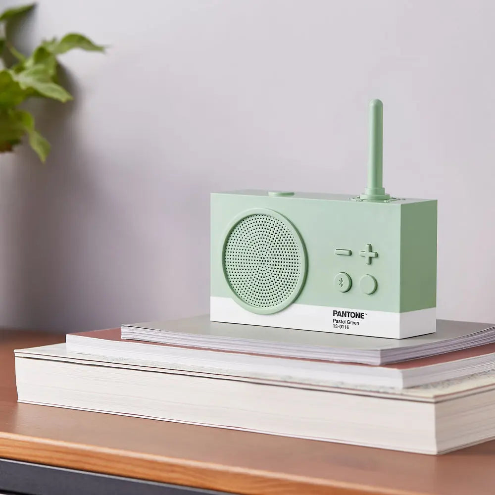 Lexon Thykho 3 Fm Radio & Bluetooth Speaker PANTONE - Green Lexon