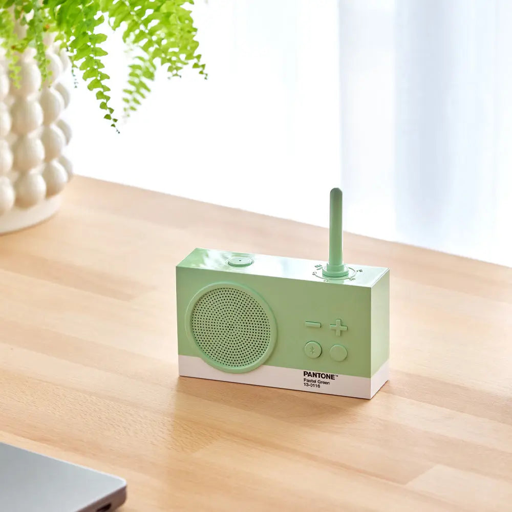 Lexon Thykho 3 Fm Radio & Bluetooth Speaker PANTONE - Green Lexon