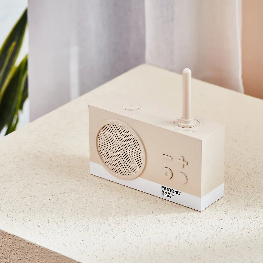 Lexon Thykho 3 Fm Radio & Bluetooth Speaker PANTONE - Sand Lexon