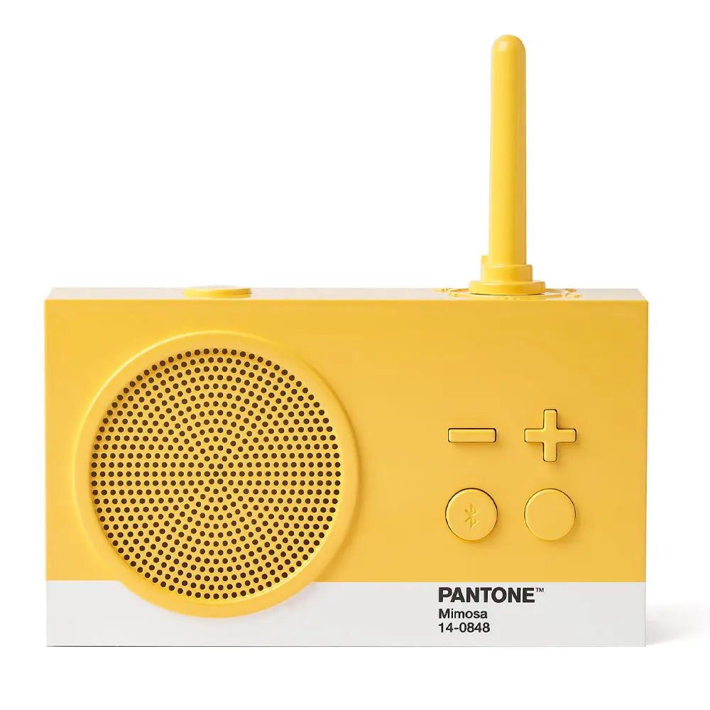 Lexon Thykho 3 Fm Radio & Bluetooth Speaker PANTONE -Yellow Lexon