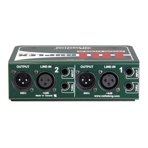 Radial Engineering JDI Duplex Stereo DI Box Radial Engineering