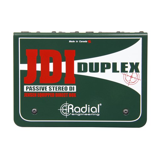 Radial JDI Duplex Stereo DI Box
