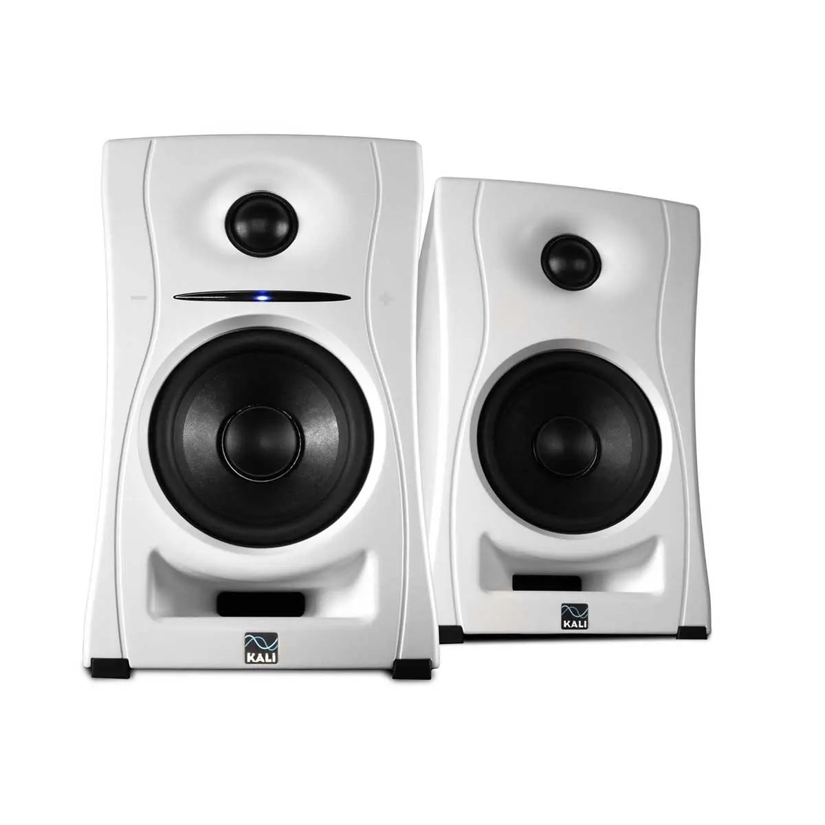 Kali Audio LP-UNF 2-Way Studio Monitors 4"+1". Bluetooth Onboard, (Pair) - White Kali Audio