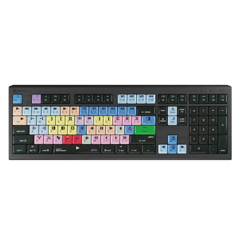 Logickeyboard Avid Media Composer Mac Astra 2 US Logickeyboard