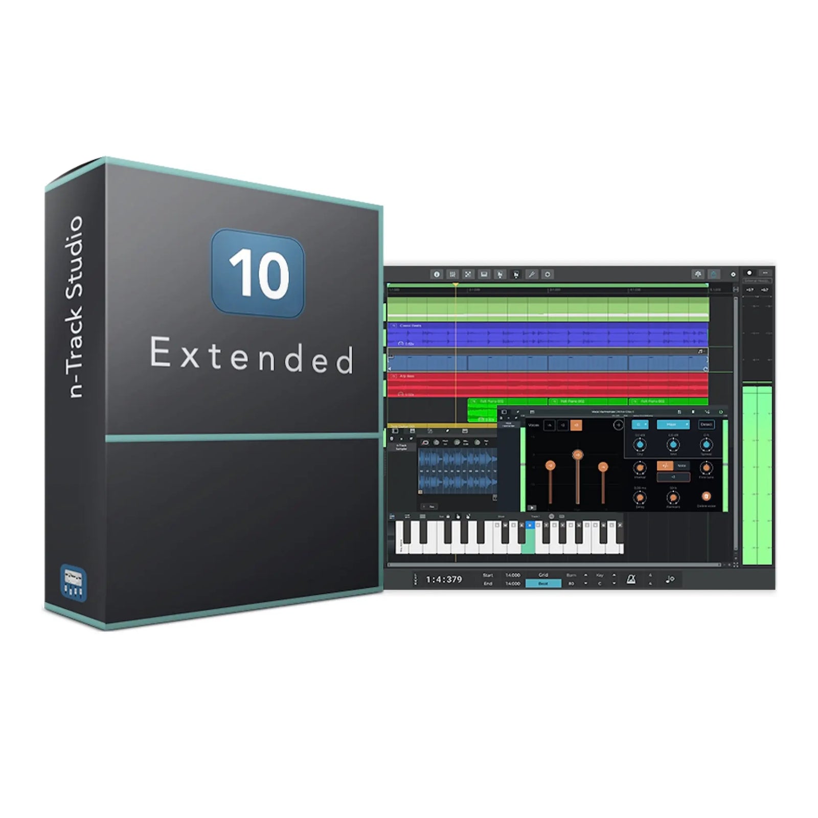 n-Track Studio 10 Extended (Digital Download) n-Track