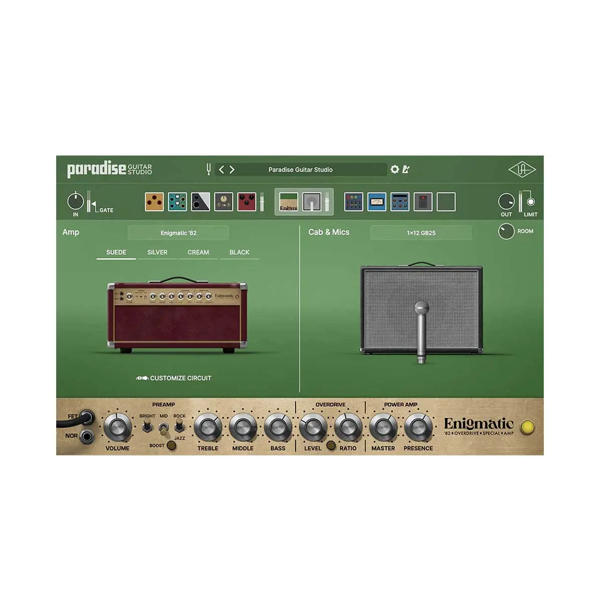 UAD Paradise Guitar Studio (Digital Download) Universal Audio