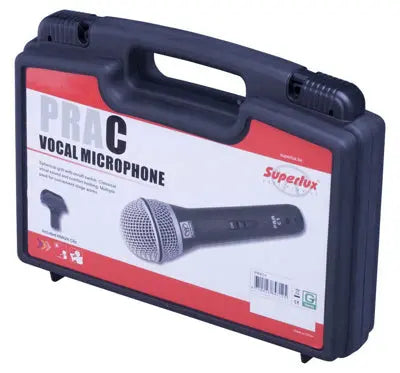 Superlux Supercardioid Vocal Microphone with On/Off Switch Superlux