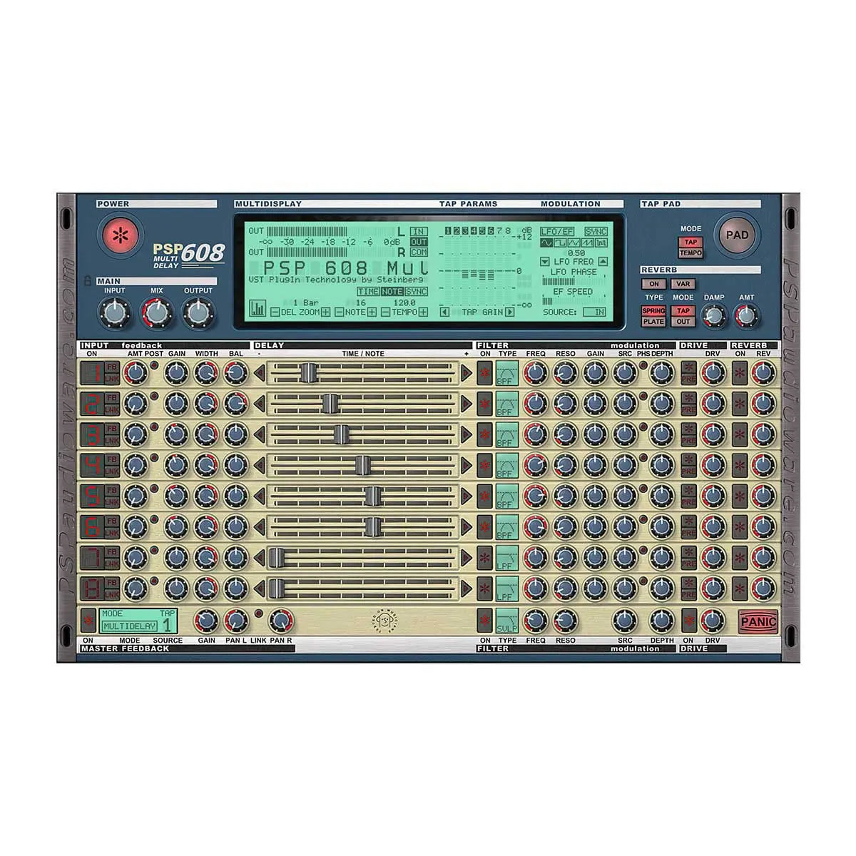 PSP 608 Multi-Delay Plug-In (Serial Nr + Download)