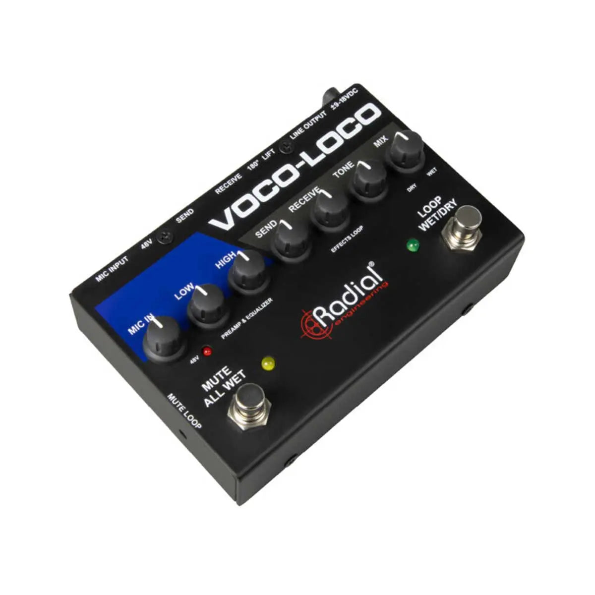 Radial Voco-Loco MK2 Effects Switcher for Voice or Instrument Radial Engineering
