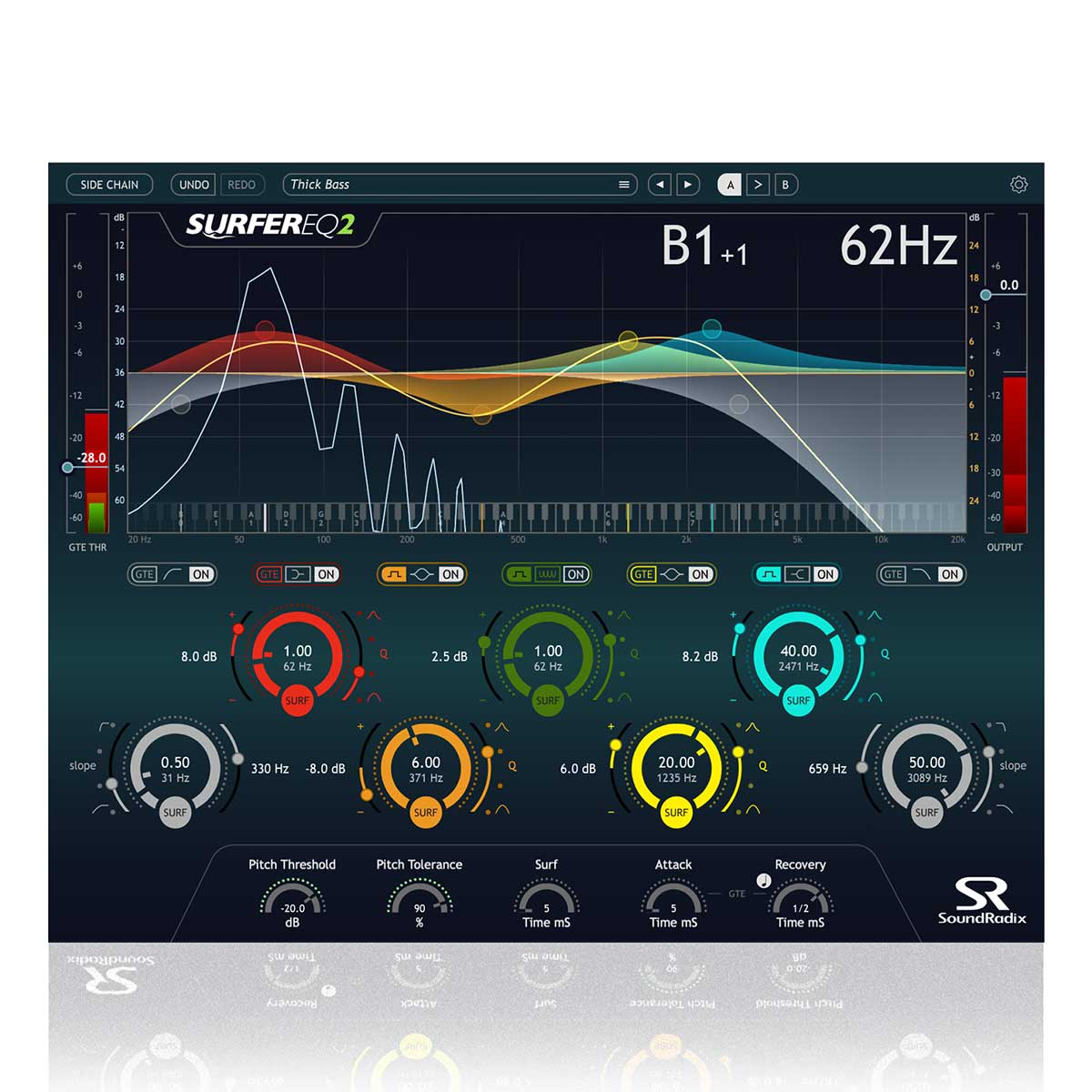 Sound Radix SurferEQ Pitch Tracking Dynamic EQ Plug-in (Serial Nr +Download)