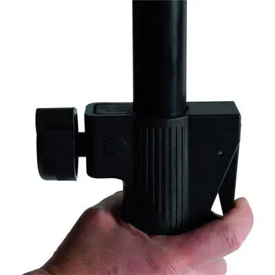 QuikLok SP282 BK Pair of Aluminium tripod speaker stand with air-cushion system - Black QuikLok