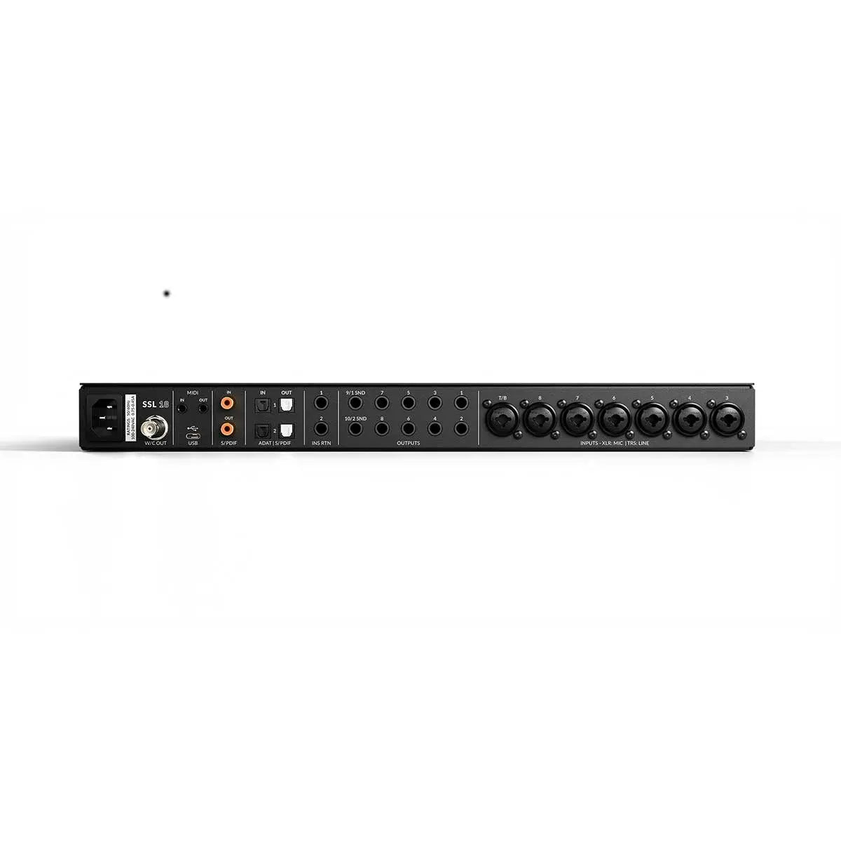 SSL 18 26-in / 28-out, high-performance USB audio interface Solid State Logic