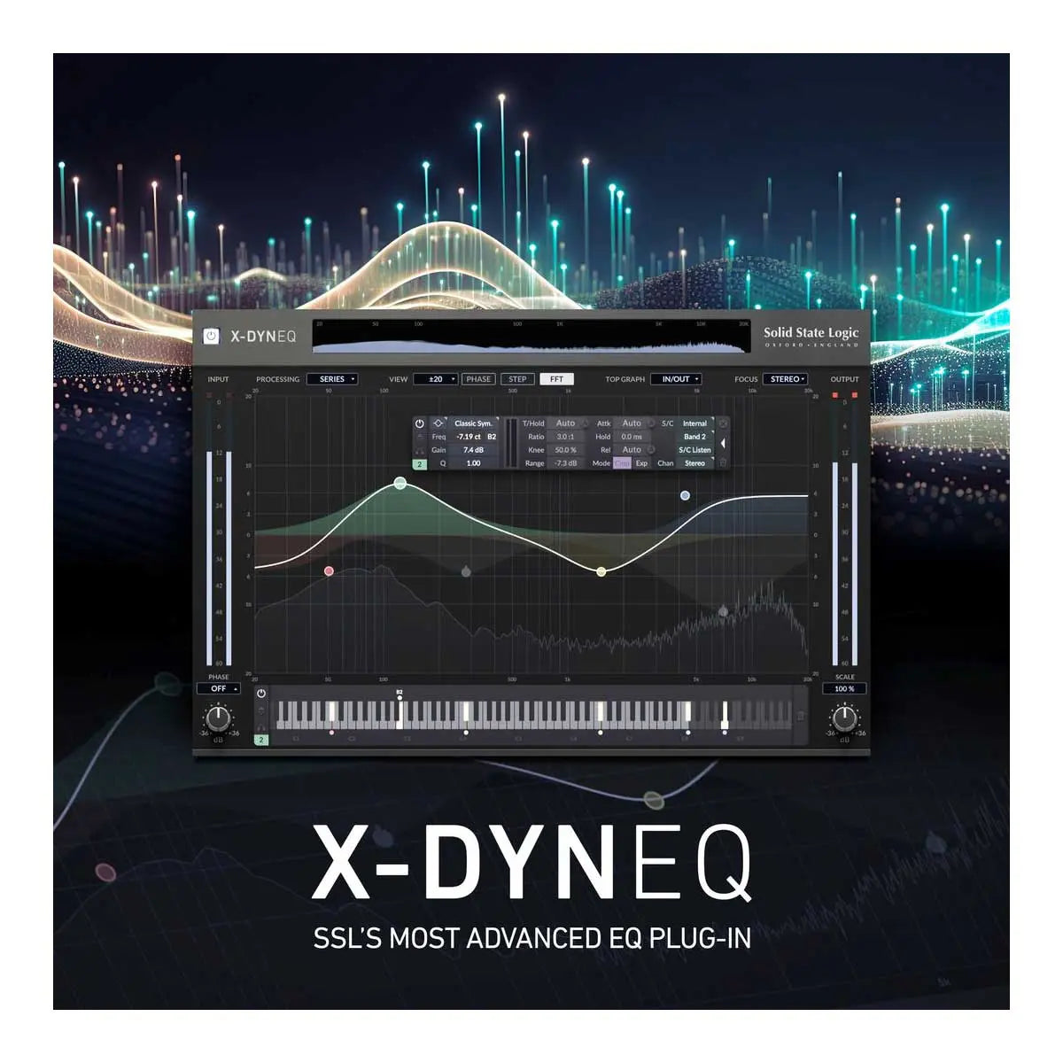 SSL X-DynEQ Dynamic Equalisation Plug-In (Serial Nr + Download) Solid State Logic