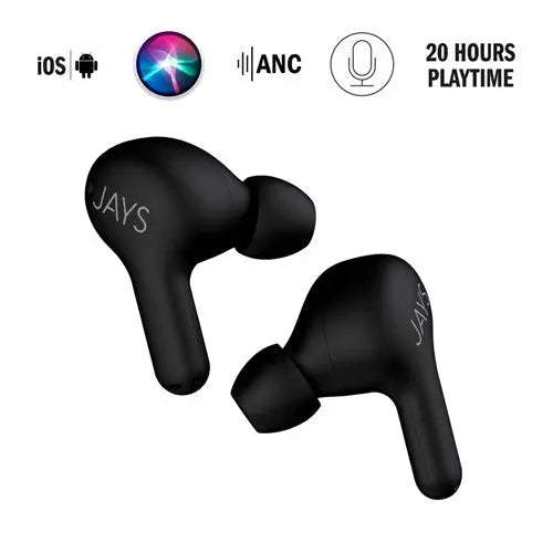 Jays t-Seven ANC True Wireless - Black