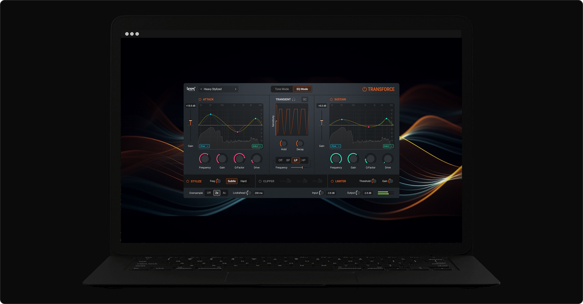 Boom Transforce Transient Shaper Plug-In (Digital Download)