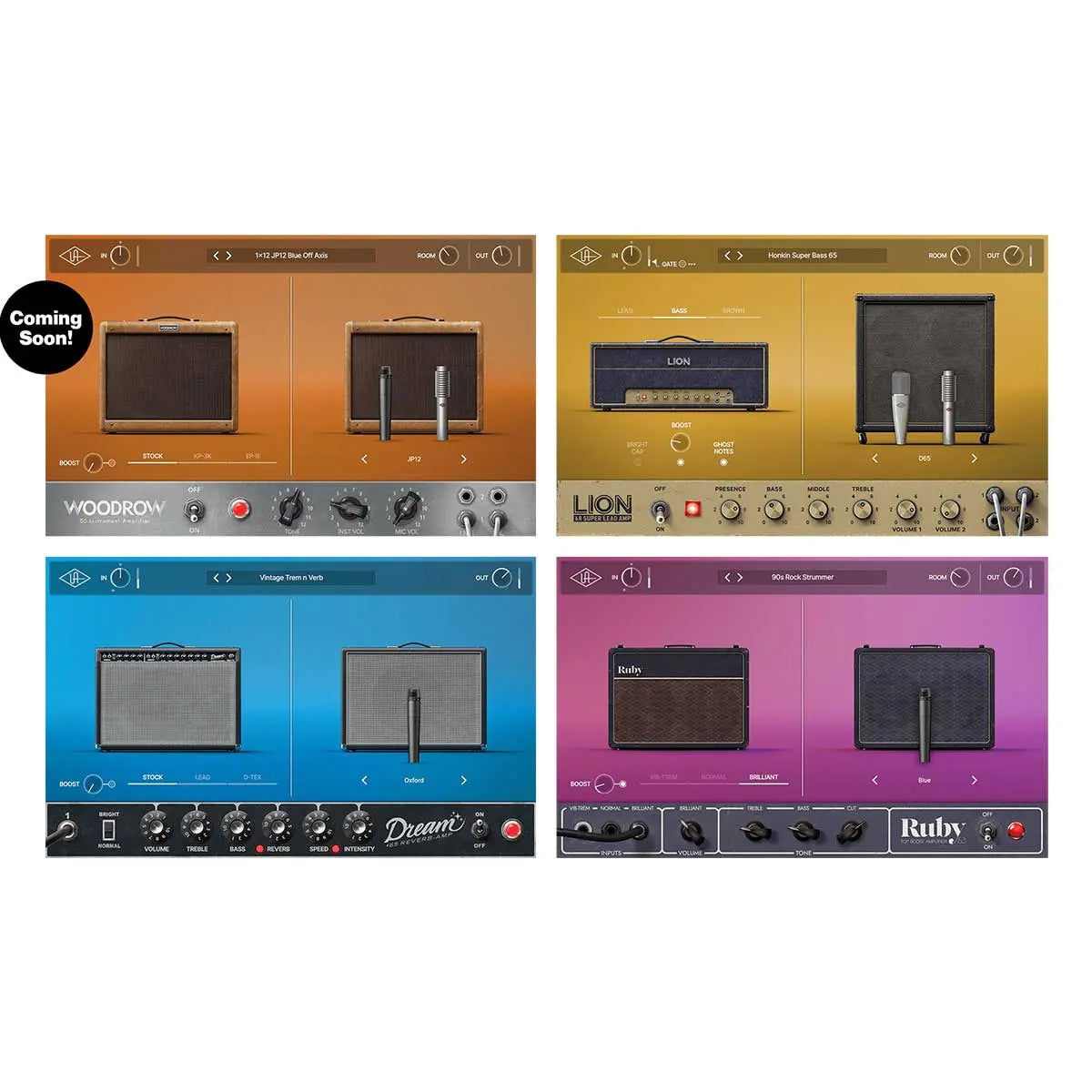 Universal Audio UAD Guitar Amp Bundle (Serial Nr + Download)