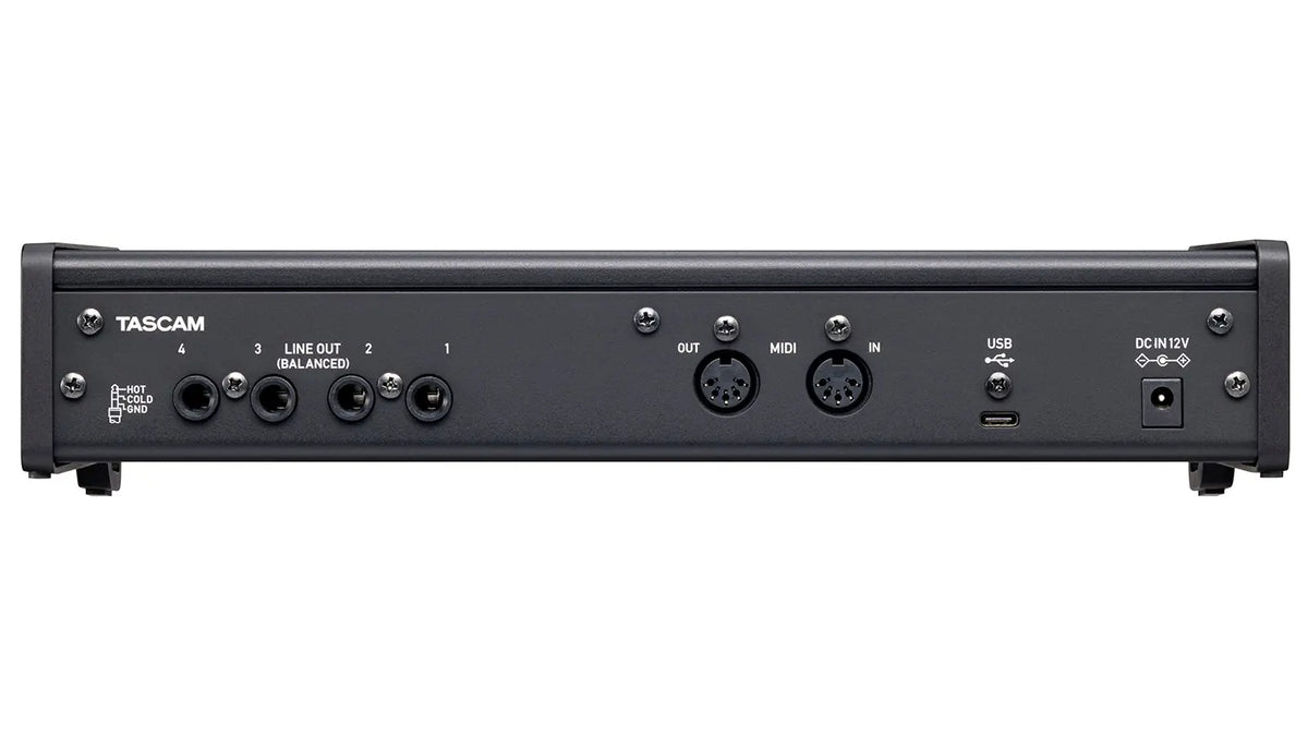 Tascam US-4x4HR 4-IN/4-OUT High-Resolution USB Audio/MIDI Interface TASCAM