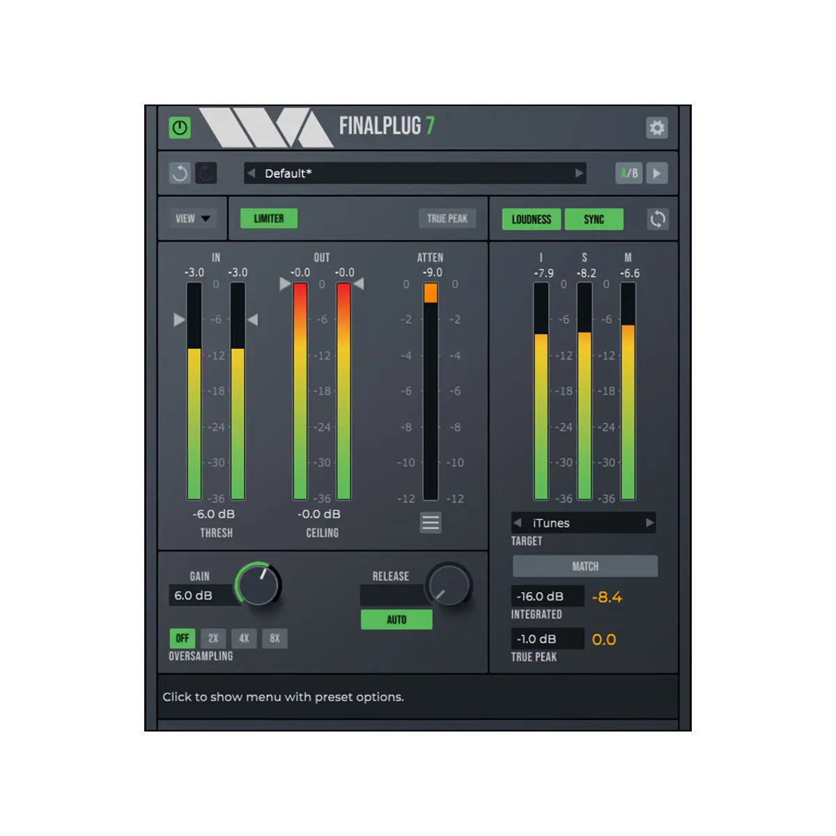 Wave Arts FinalPlug 7 Peak Limiting and Loudness Compliance Plug-In (Serial Nr + Download)