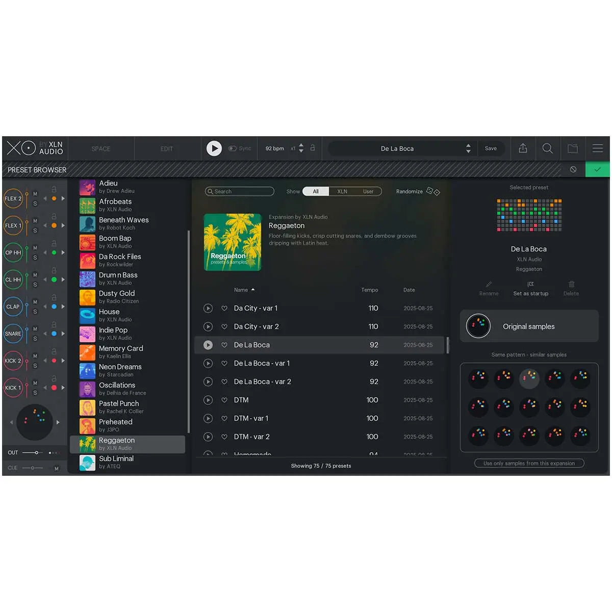 XLN Audio XO Expnsion: Reggaeton (Digital Download) XLN Audio