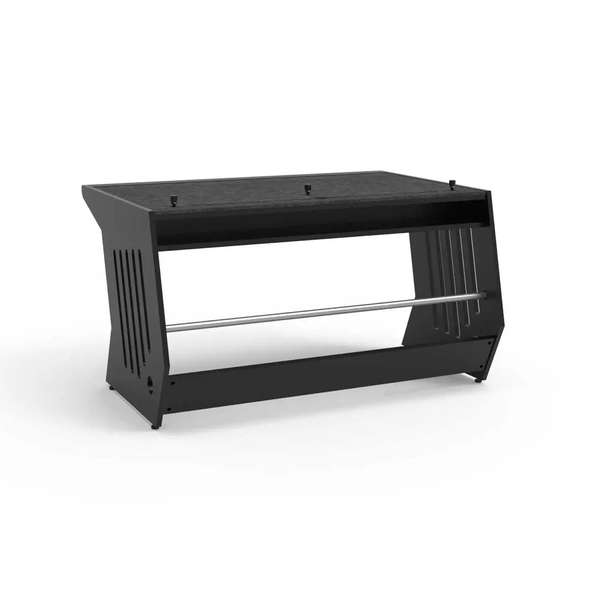 Zaor Tela 50 Expandable AV Edit/Podcast Desk with ZaorBit Triad Orbit - Black 50" Zaor