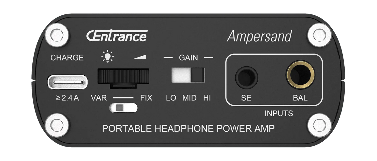 CEntrance Ampersand Portable Headphone Amplifier with 6W of Power - Koala Audio