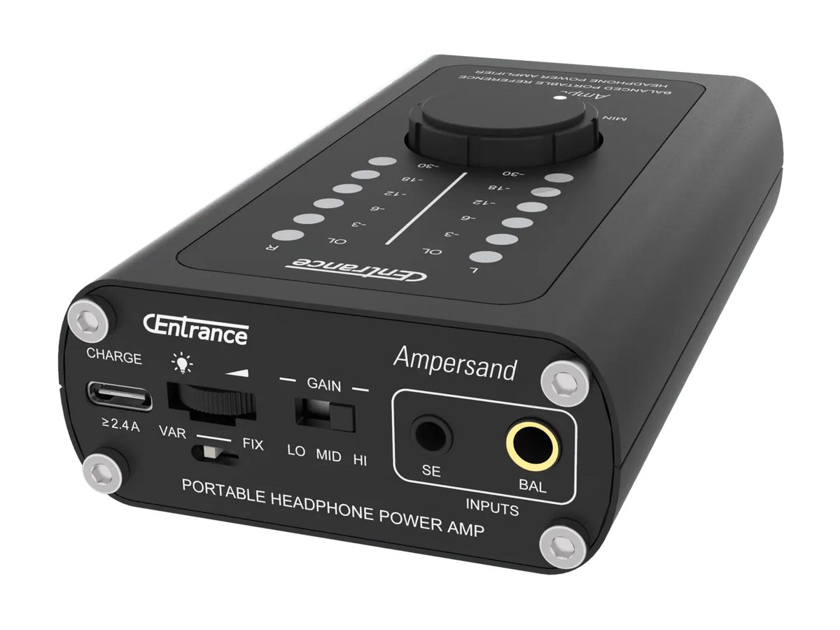 CEntrance Ampersand Portable Headphone Amplifier with 6W of Power - Koala Audio