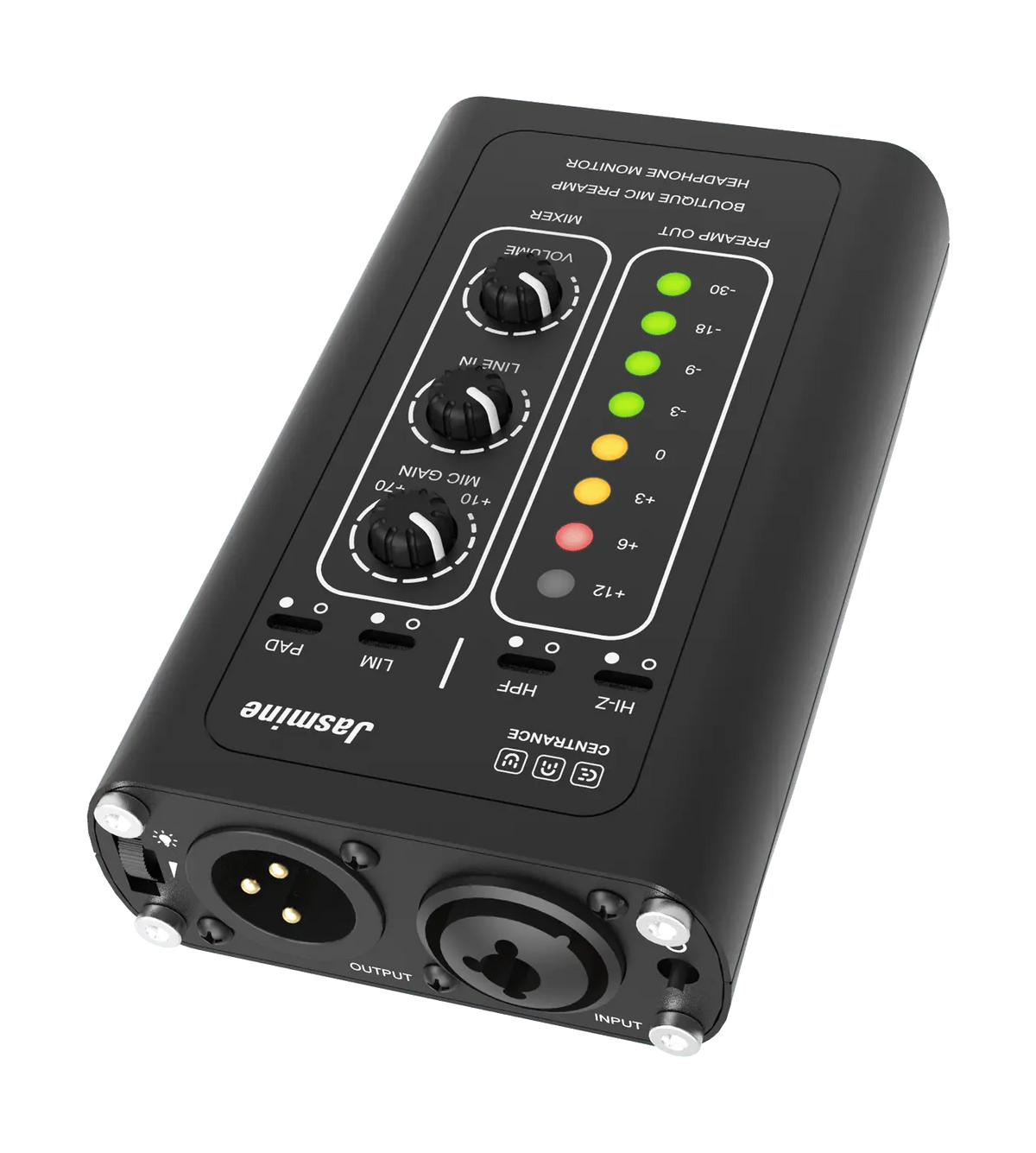 Centrance Jasmine Boutique Mic Preamp with Limiter and Headphone Amp - Koala Audio