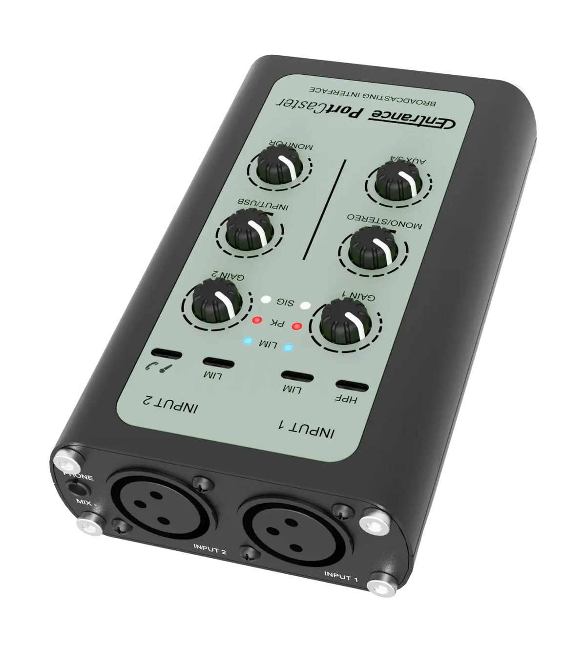 Centrance PortCaster Portable Mixer, Recorder and USB-C Audio Interface for Voice - Koala Audio