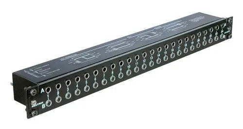 Neutrik NYS-SPP-L1 6.35mm TRS patch panel - Koala Audio