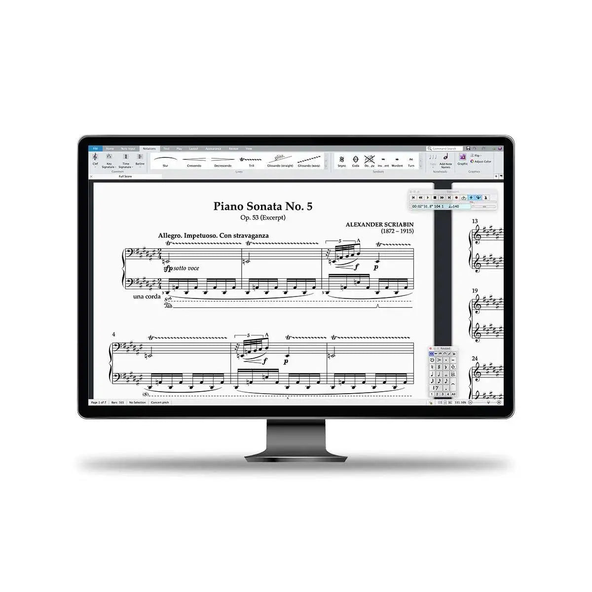 AVID Sibelius Artist 1-Year Subscription (Serial Nr + Download) - Koala Audio