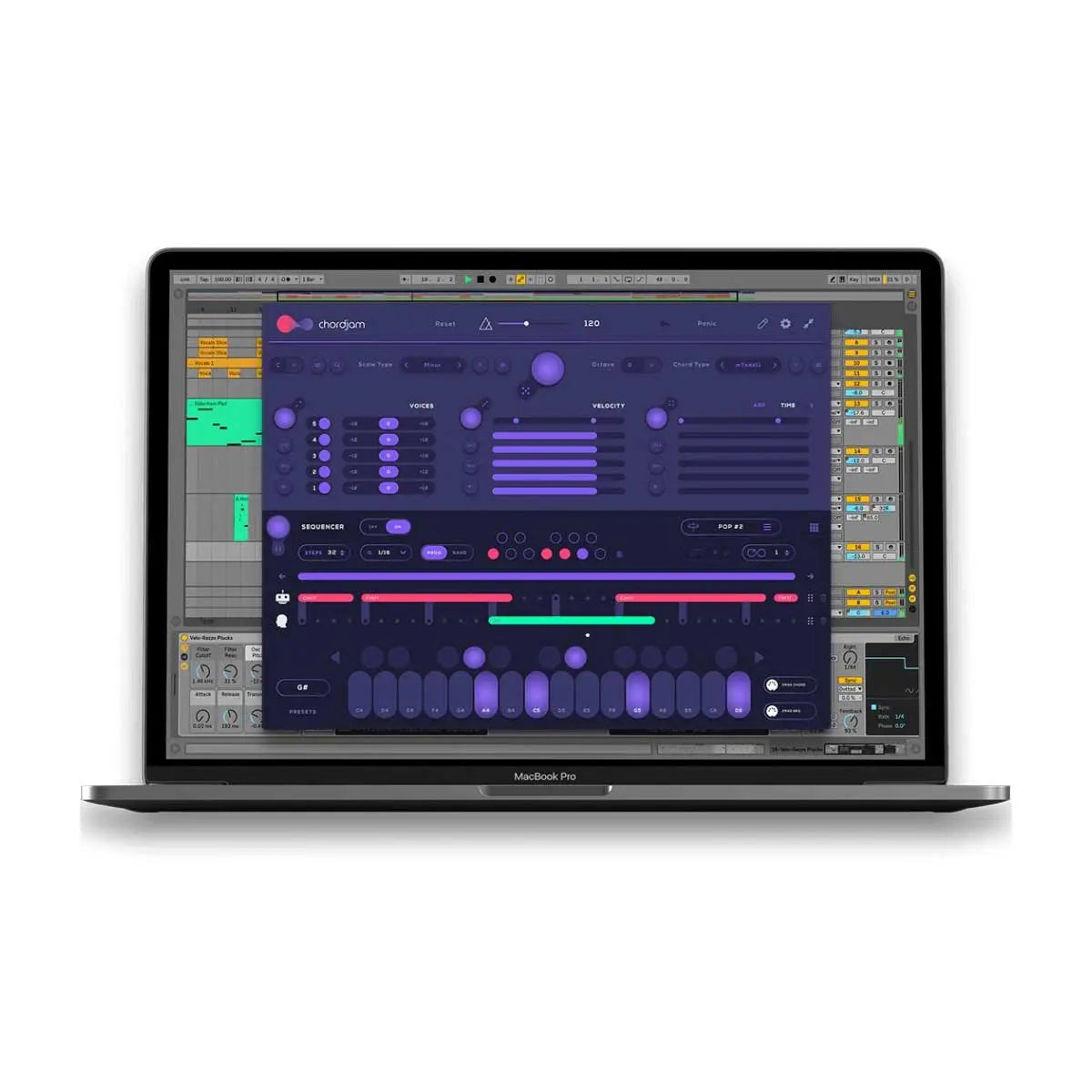 Audiomodern Chordjam Chord and Pattern Builder Software