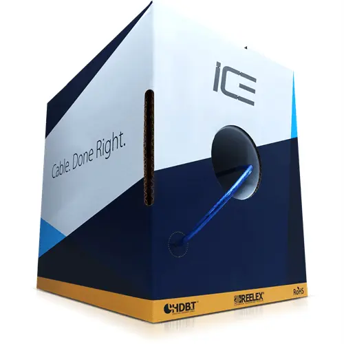 ICE Cable FX16-2B FX 16AWG 2 Core 152m Black Premium Direct Burial Speaker Cable - Koala Audio