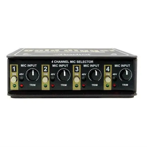 Radial Golddigger 4-Channel Mic Selector - Koala Audio