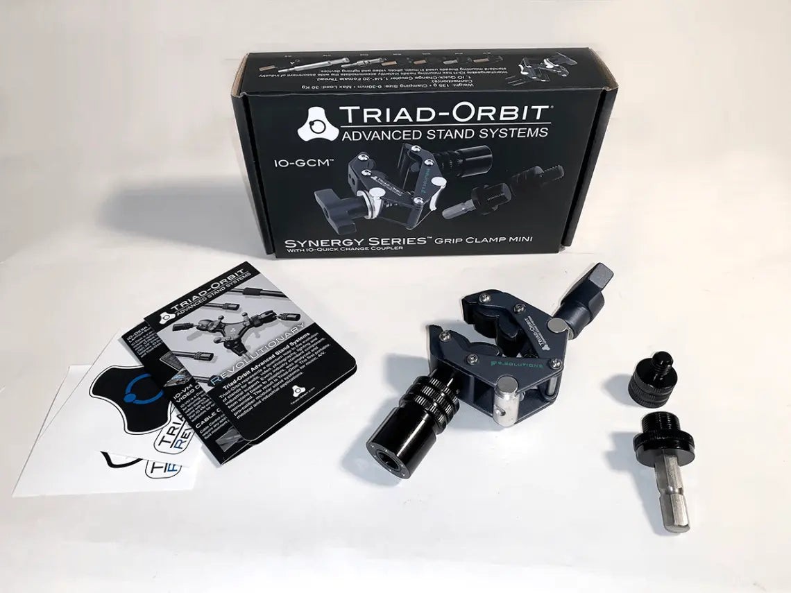 Triad-Orbit Synergy Series IO-Equipped Mini Grip Clamp - Koala Audio