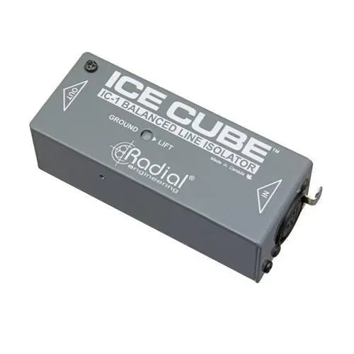 Radial Engineering IC-1 Single channel passive isolator with XLR input / output and ground lift
