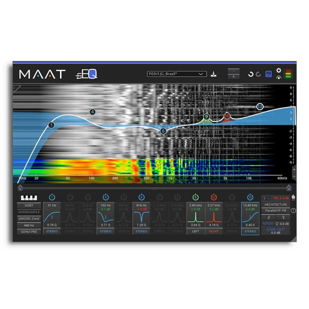 MAAT ThEQBlue Minimal Phase EQ Plug-In (Serial Nr + Download)