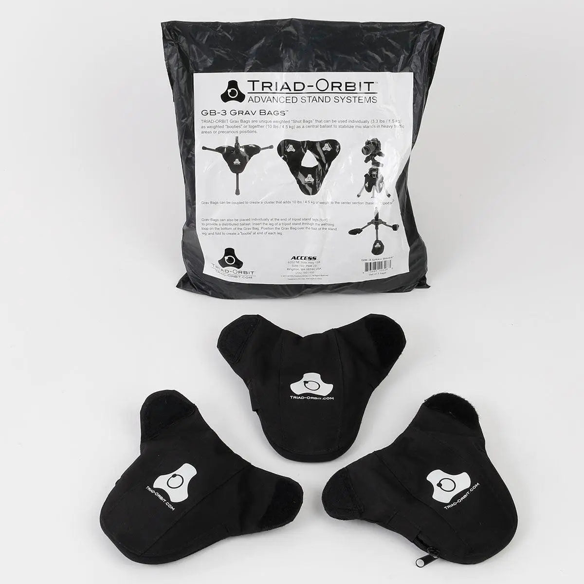 Triad-Orbit GB3 Grav-Bags Ballast Bags - Koala Audio