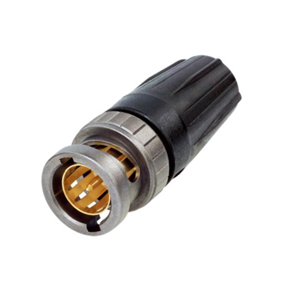 Neutrik NBNC75BJP9X rearTWIST UHD BNC Cable Connector 1.07 Pin 6.47 Jacket - Koala Audio