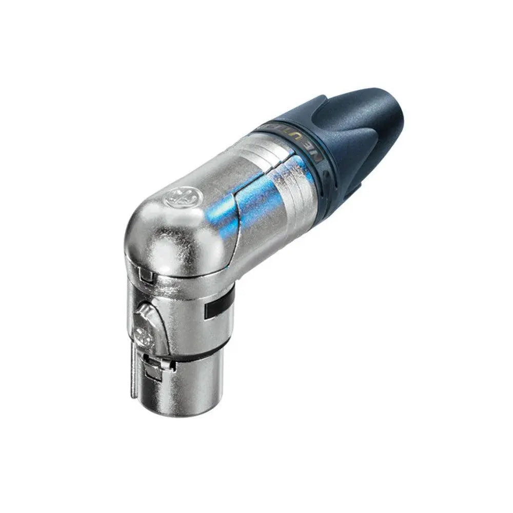 Neutrik NC3FRX 3-Pin Right Angle Female Cable Connector - Koala Audio