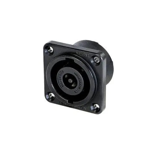 Neutrik NL8MPRXX-BAG speakON 8 pole chassis connector G flange, black