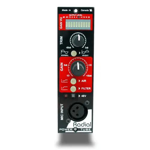 Radial Powertube Tube Mic Pre 500 Series - Koala Audio