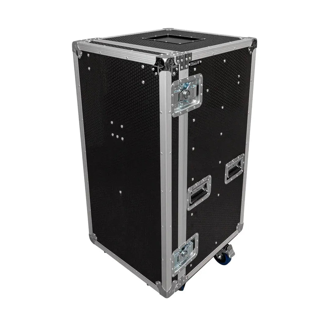 Titan AV Workstation Pro 7 Drawer with Table Road Case