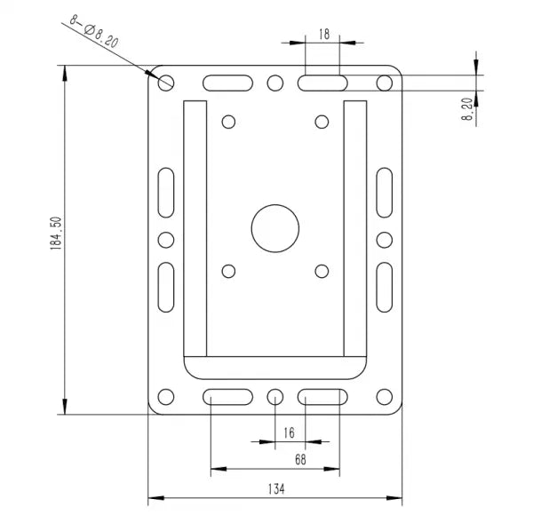 Triad-Orbit WM1 Speaker Mounting Plate for Wall Applications - Koala Audio