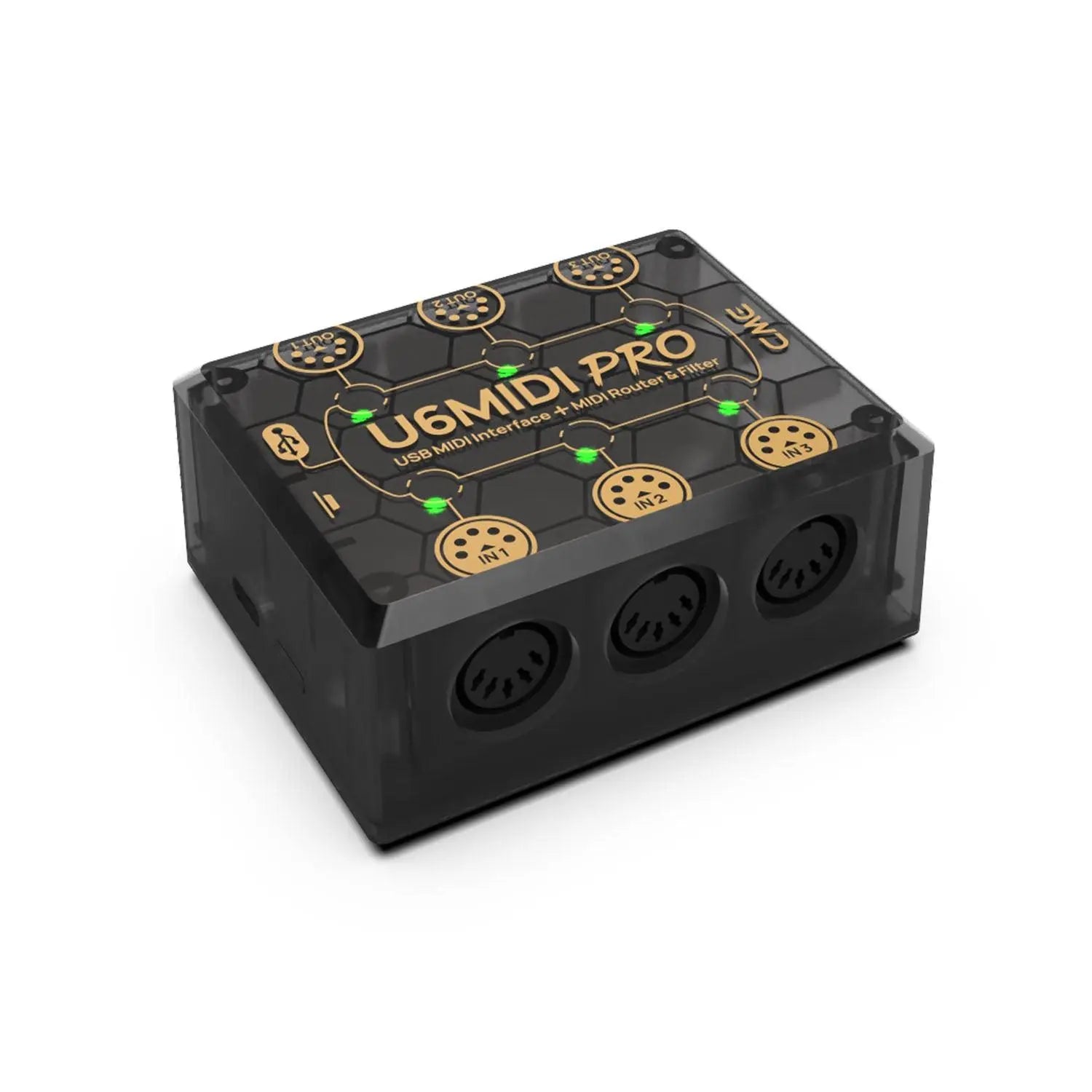 CME U6MIDI Pro USB + MIDI Interface MIDI router + filter via Free Software - Koala Audio