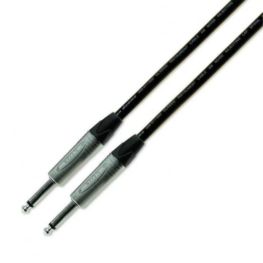 Van Damme 5m XKE series guitar/instrument cable Neutrik NP2X to NP2X