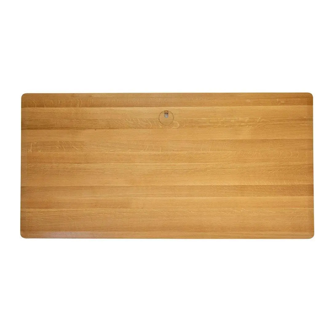 Ergomood Mono Leg VelaMas Solid Wood Office Desk - Koala Audio